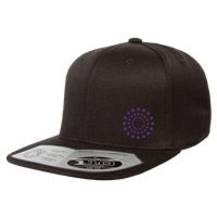 Beyond Slim Icon Black Snapback Hat