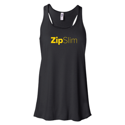 Women's ZipSlim Black Tank